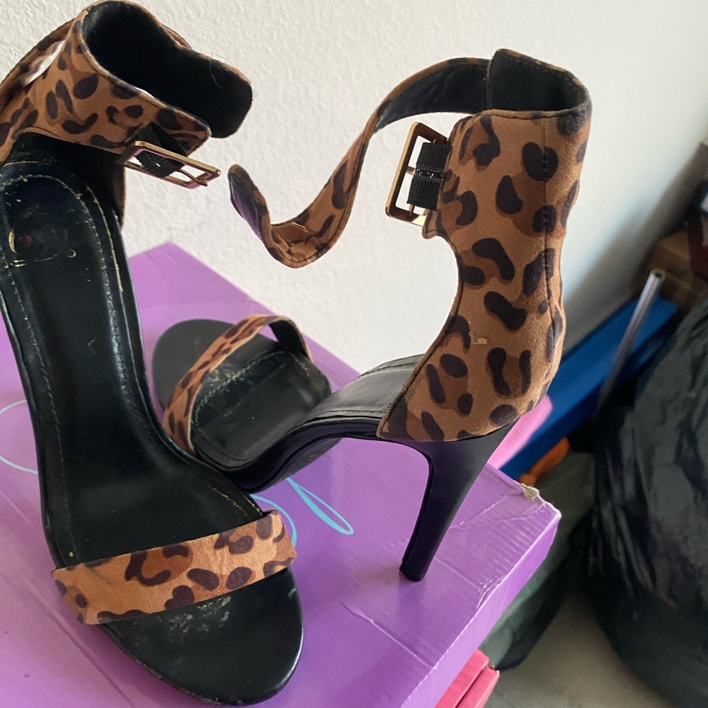 Cheetah heels